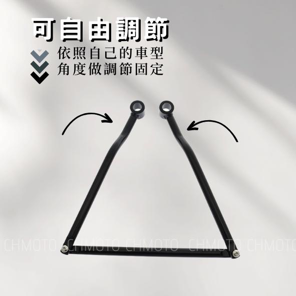 【台灣24H出貨】  檔車 重機 馬鞍包支架 四角 邊包 行李架 萬能 改裝 支架 通用 掛包 掛袋  美式 復古-細節圖4
