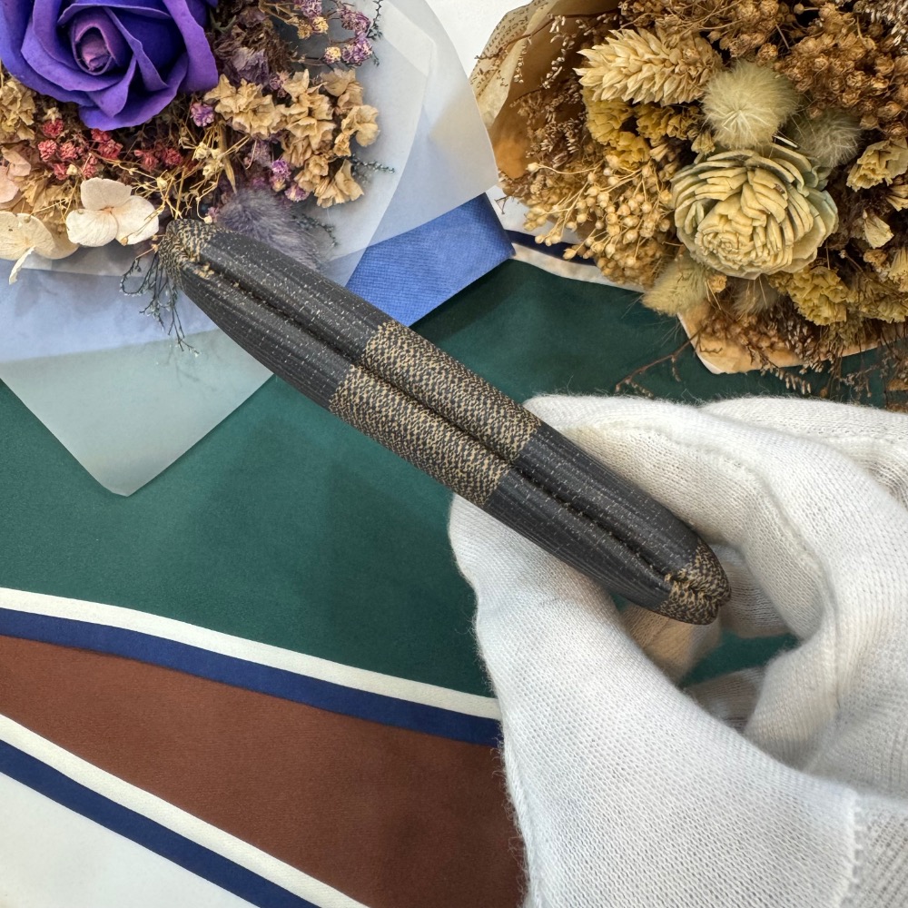 👝Fendi胡桃條紋零錢包-細節圖7