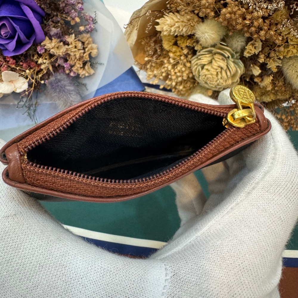 👝Fendi胡桃條紋零錢包-細節圖8