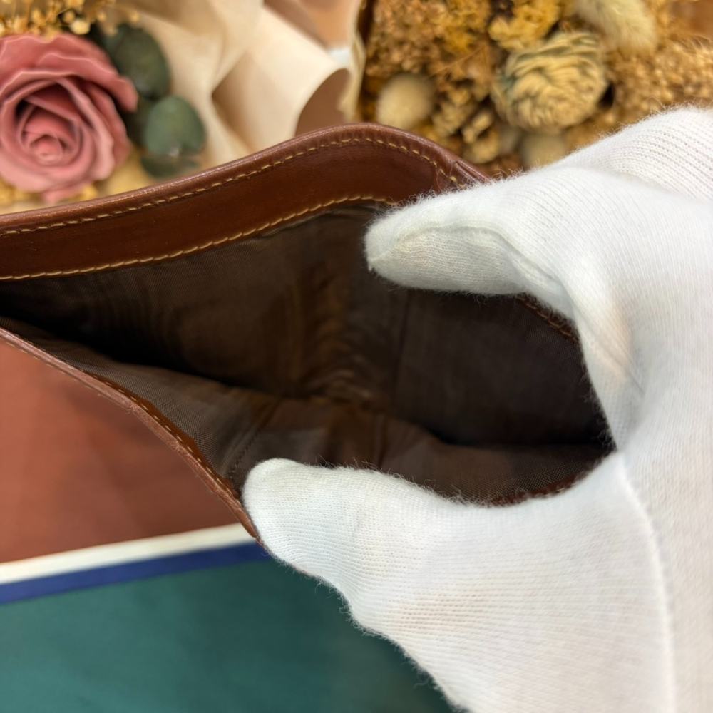 👝【Burberrys經典格紋雙折皮製短夾】-細節圖7