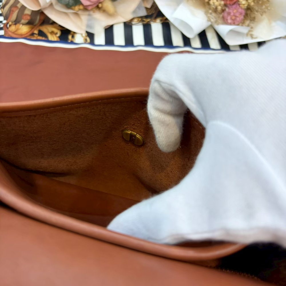 👜【Vintage Coach Court Bag 焦糖英倫學院包】-細節圖10