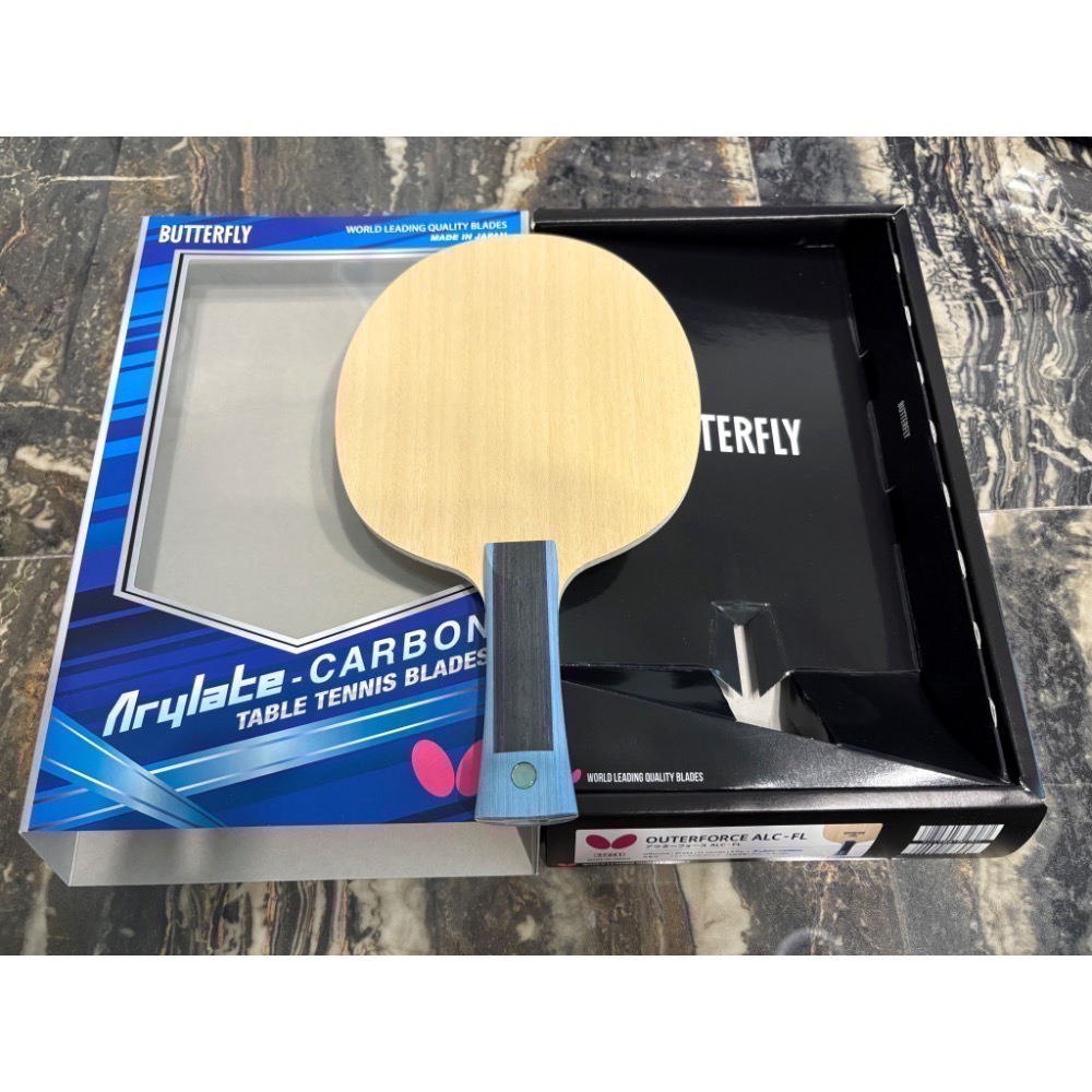[日本桌球專賣]_全新Butterfly outerforce ALC FL。同蝴蝶王ALC-細節圖2