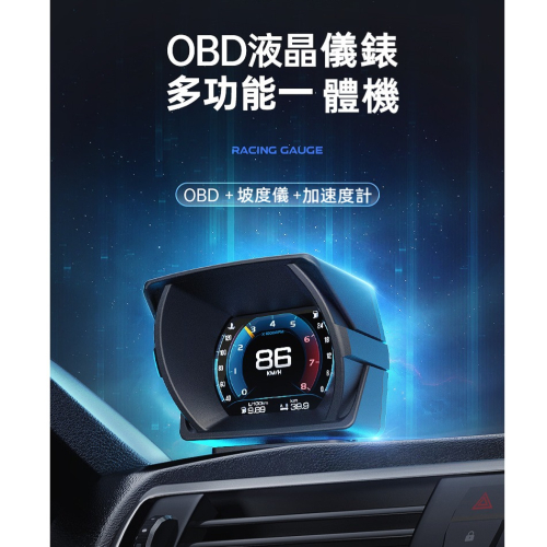 『HUD A450』公司貨二年保固 坡度儀 固定測速照相 抬頭顯示器 提醒警示OBD2+GPS雙系統