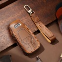 『AUID 手工鑰匙皮套』奧迪 Q3 Q5 Q7 Q8 TT A1 A3 A4 A5 A6 A7 A8 RS6 RS7-規格圖3