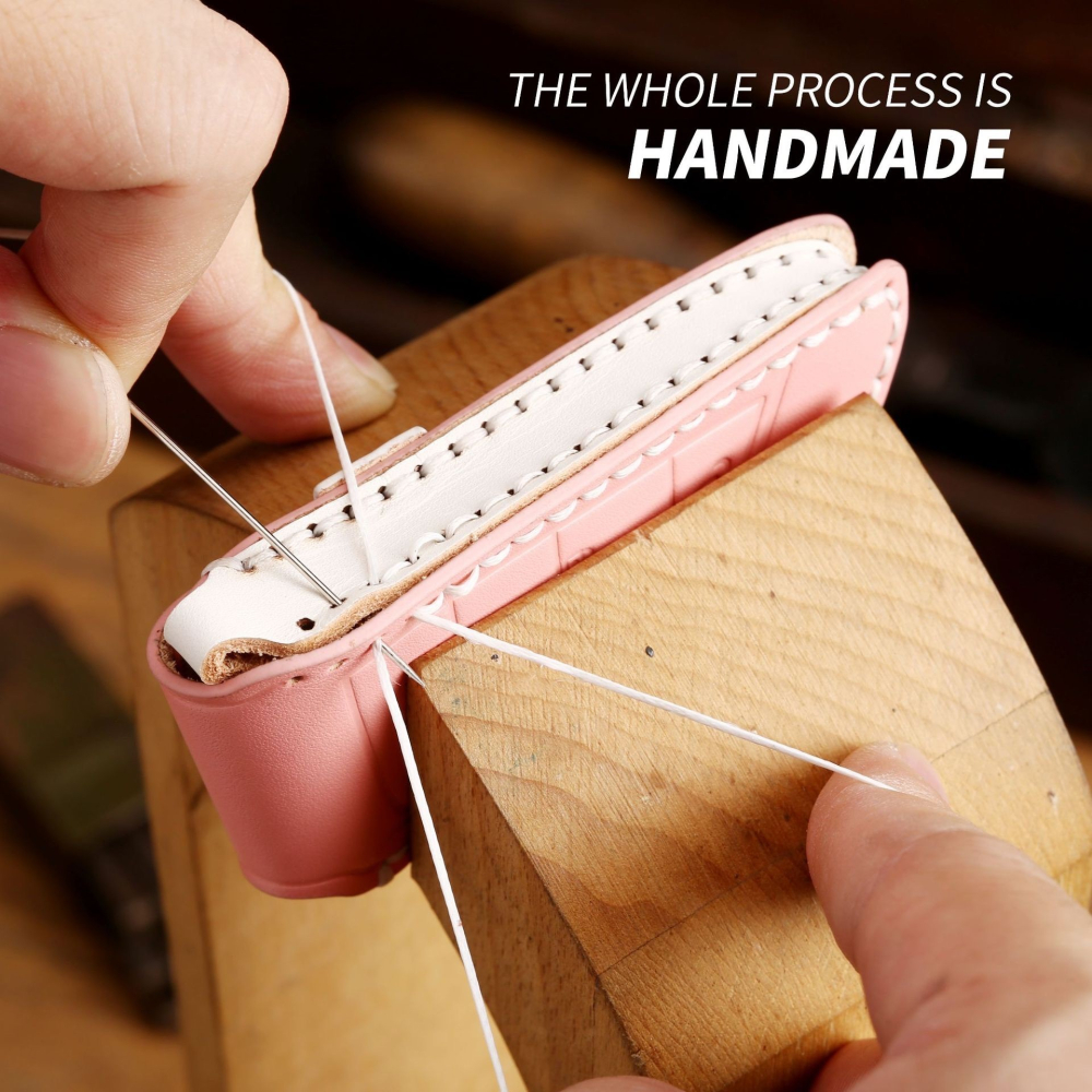 『Toyota 手工鑰匙皮套』馬卡龍 CROSS RAV4 5代 Altis 12代 Sienta CHR AURIS-細節圖4