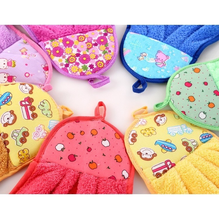 『珊瑚絨擦手巾』掛勾 擦手 毛巾 廚房 浴室 幼稚園 洗手後使用-細節圖5