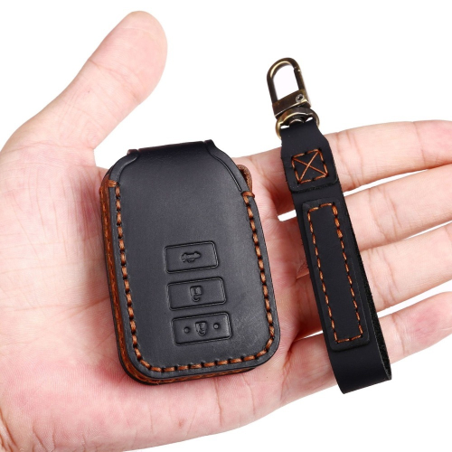 『Toyota 手工鑰匙皮套』New Yaris Vios 大鴨 手工皮革 鑰匙保護套 Hallmo公司貨