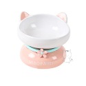 馬卡龍 陶瓷碗 貓高腳碗-規格圖8