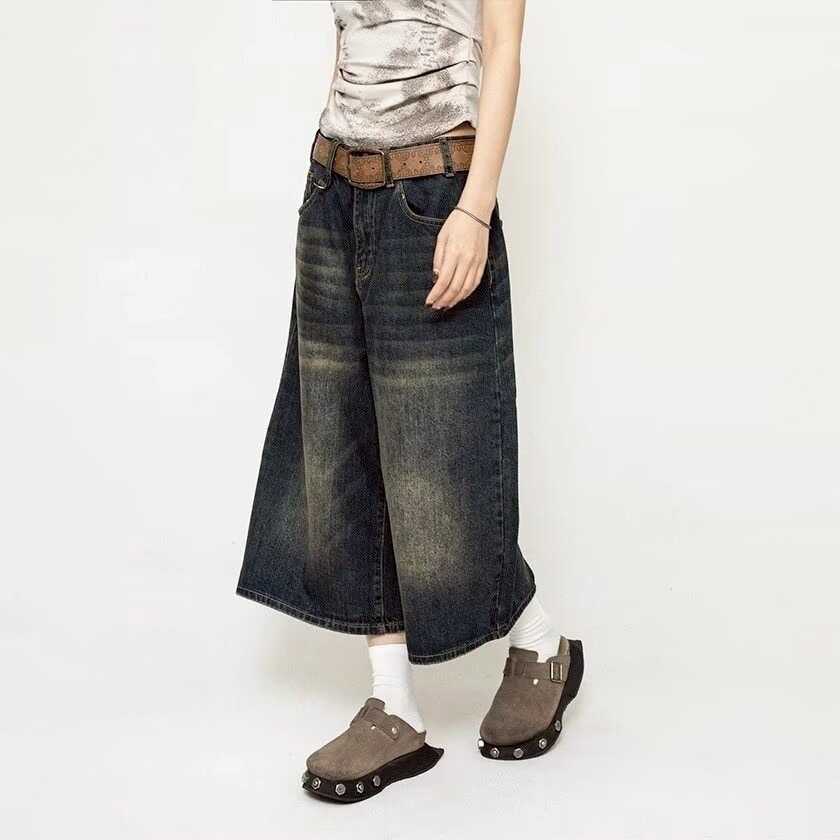 簡單刷色七分褲-細節圖2