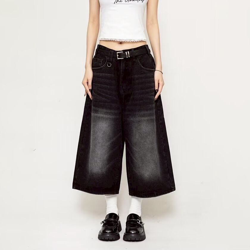 簡單刷色七分褲-細節圖6