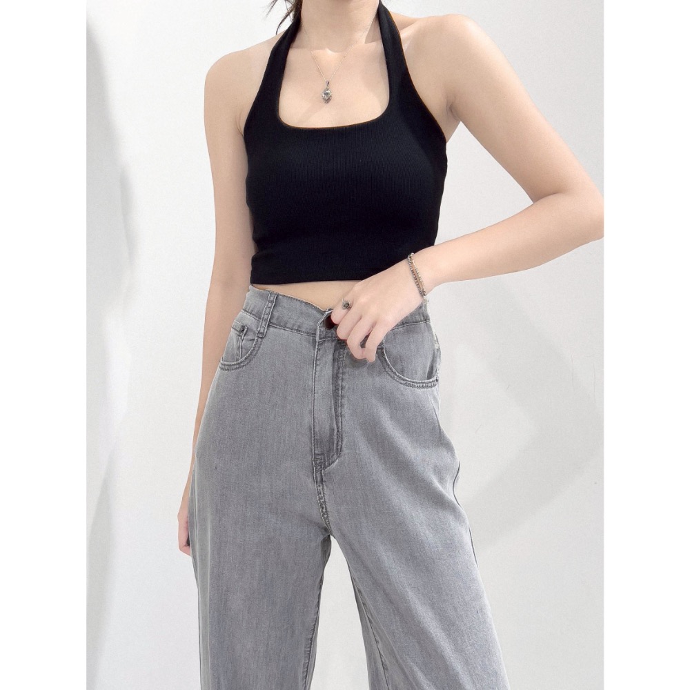 彈性羅紋繞脖小可愛背心-規格圖8