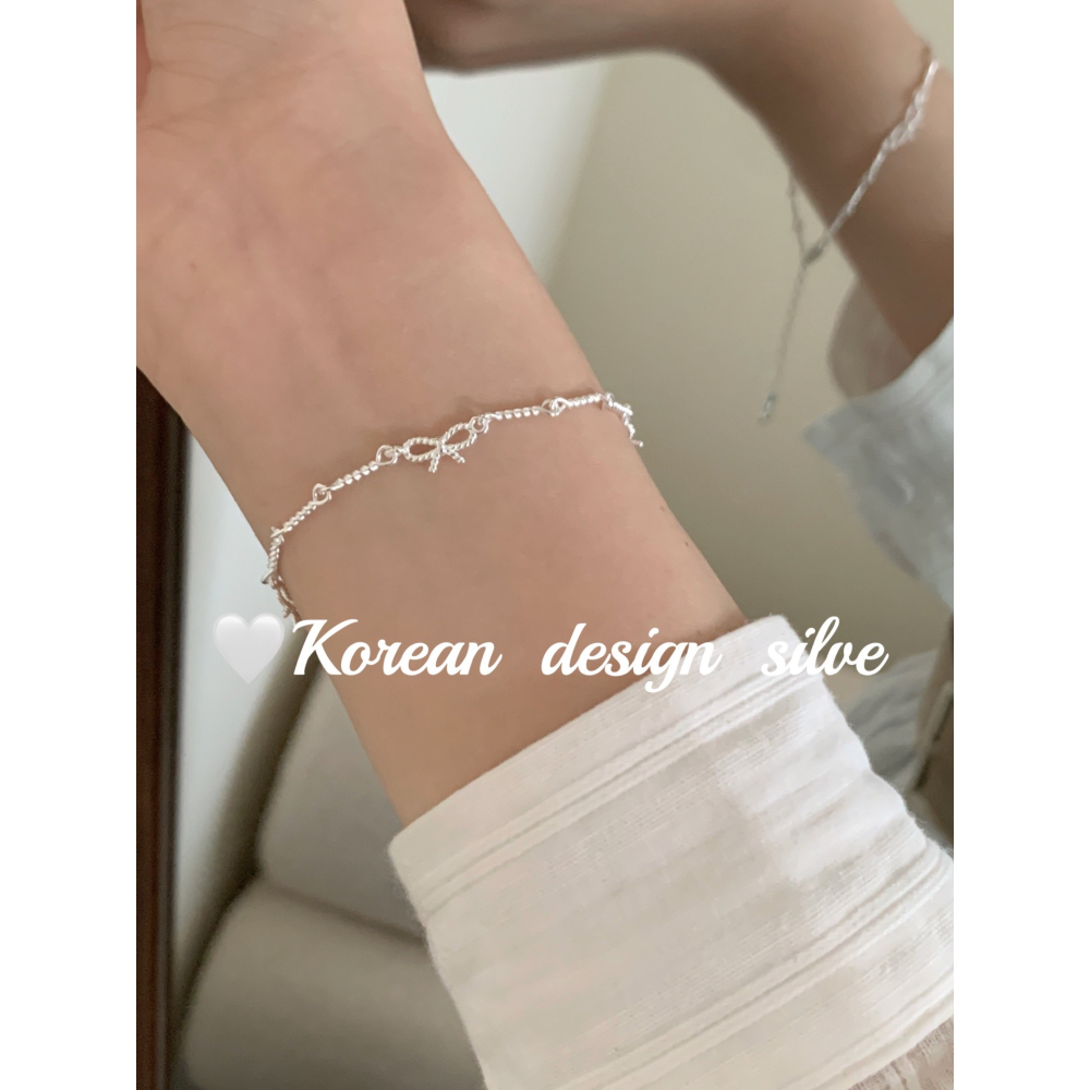 簡約蝴蝶結🎀手鍊-細節圖4