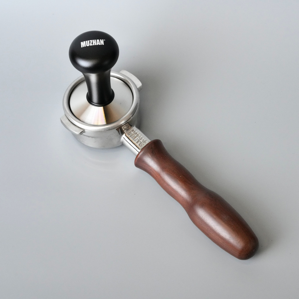 【沐湛咖啡】不銹鋼填壓器/壓粉器 58MM/53MM/51MM義式咖啡機專用 台灣製造 霧黑/不銹鋼色-細節圖3