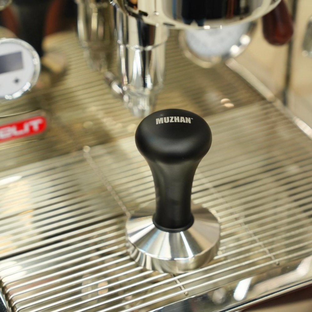 【沐湛咖啡】不銹鋼填壓器/壓粉器 58MM/53MM/51MM義式咖啡機專用 台灣製造 霧黑/不銹鋼色-細節圖5