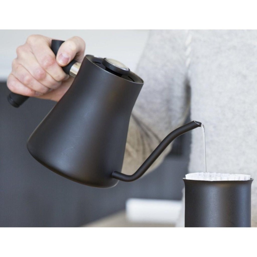 【沐湛咖啡】FELLOW STAGG MINI 不鏽鋼測溫細口手沖壺(黑) 600ml/1000ml /V1.2手沖壺-細節圖2