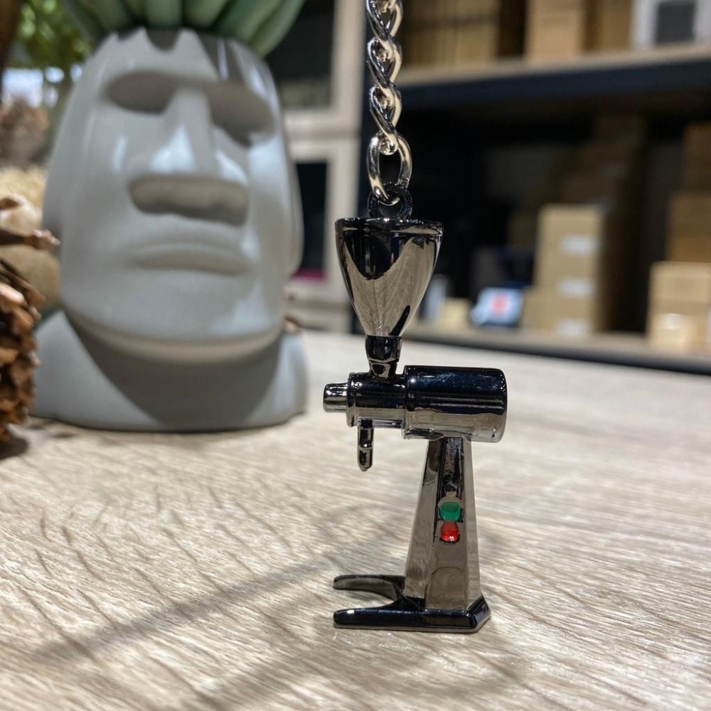 【沐湛咖啡】咖啡器具吊飾 咖啡配件鑰匙圈 咖啡鑰匙扣 多款可選 咖啡師鑰匙圈 迷你版咖啡器具-細節圖9