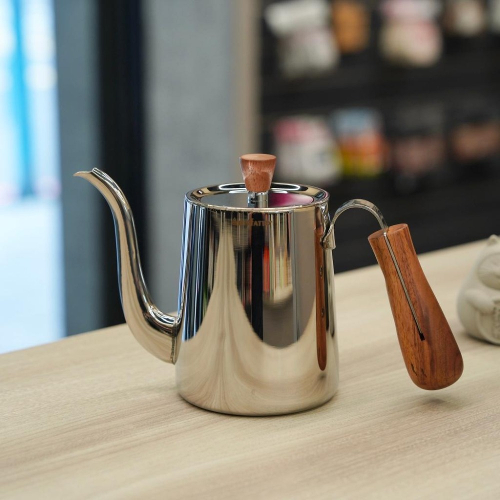 【沐湛咖啡】AF木柄鶴嘴手沖壺 Artefatto鶴嘴壺 專為玩家打造的手沖壺震撼登場-細節圖5