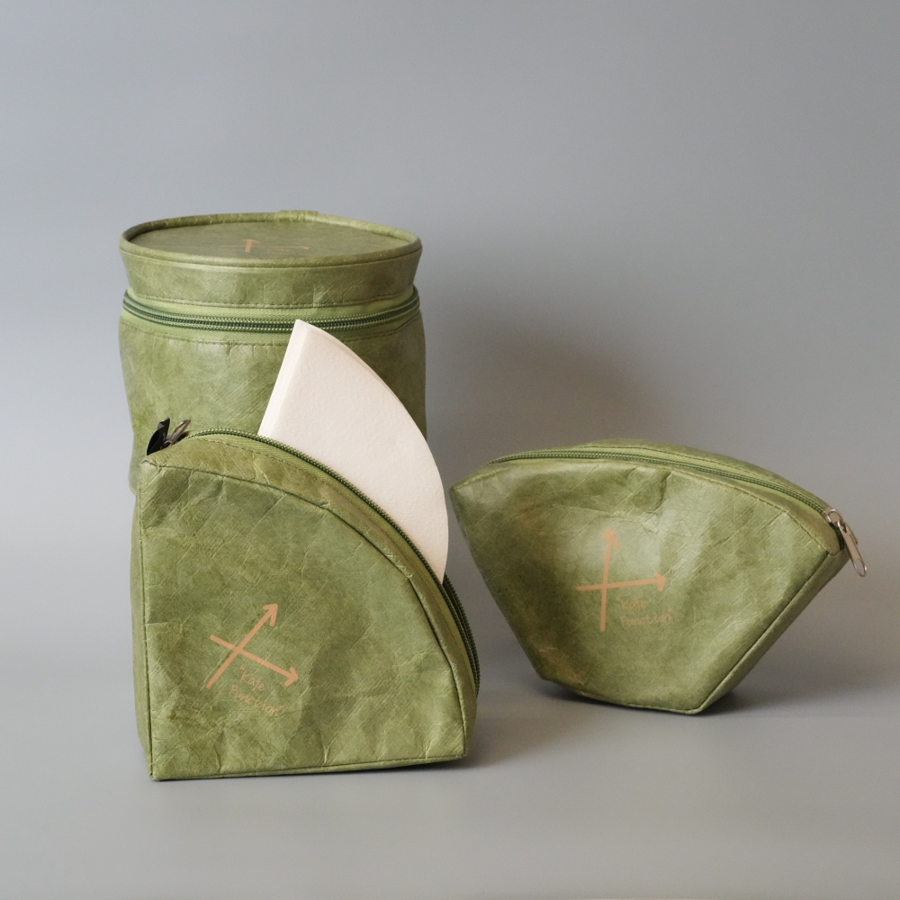 【沐湛咖啡】Kafe Function 杜邦包 蛋糕形/錐形/梯形/ 濾紙收納包/收納袋/濾紙盒 V形/扇形/蛋糕型-細節圖3