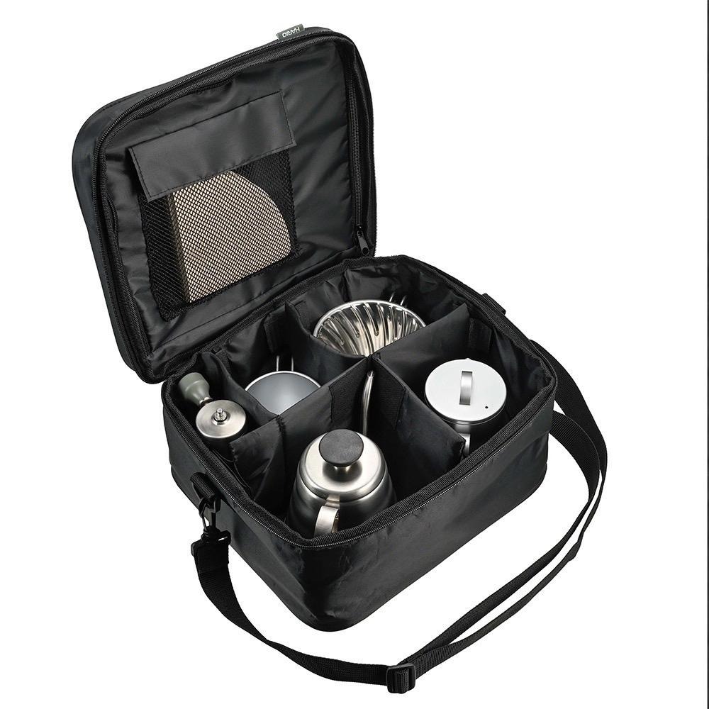 【沐湛咖啡】HARIO V60戶外用露營包 O-VCB-B 露營用品 咖啡套組 手沖用品-細節圖2