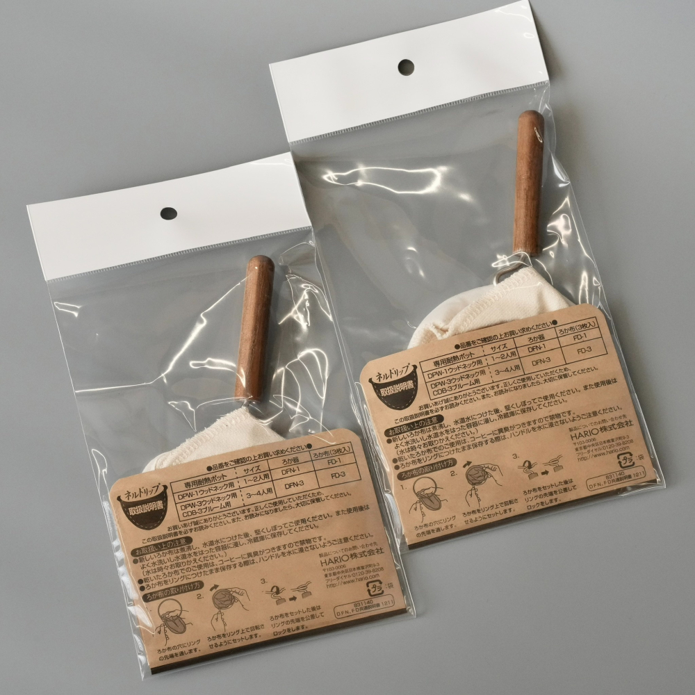 【沐湛咖啡】HARIO 日本製 法蘭絨濾布/補充濾布 FD-1 /FD-3/ DFN-1/ DFN-3-細節圖2