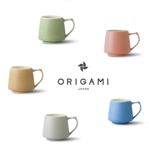 【沐湛咖啡】ORIGAMI Aroma 馬克杯/咖啡杯（霧色） 320mL