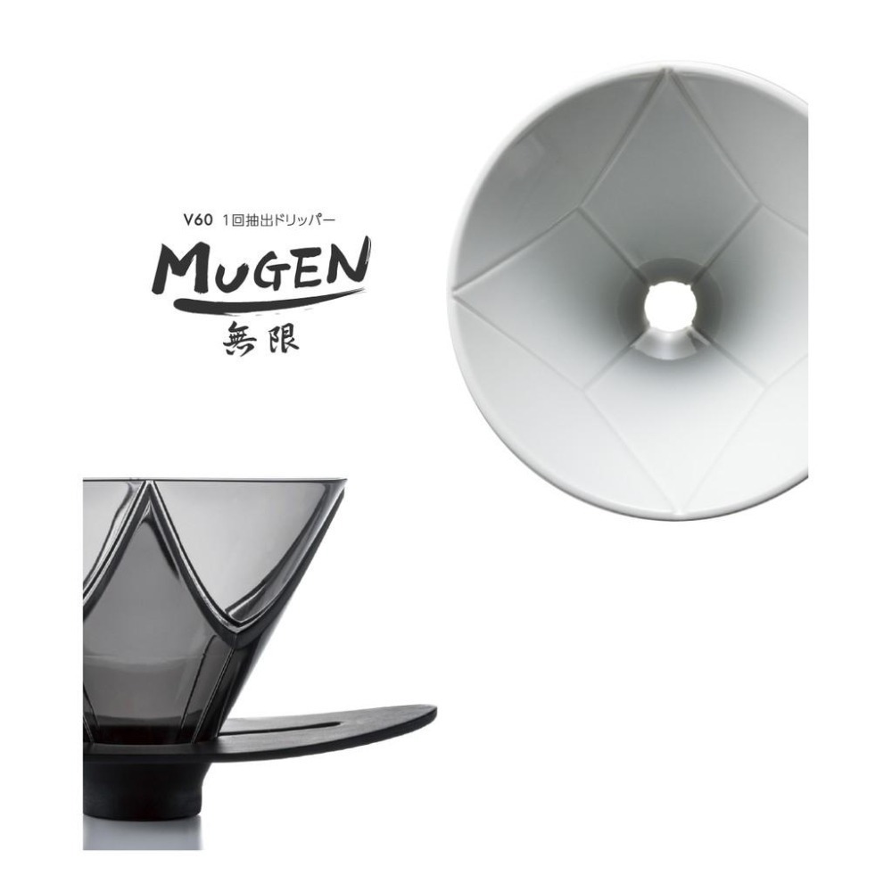 【沐湛咖啡】現貨 HARIO 無限濾杯 MUGEN V60 樹脂濾杯/陶瓷濾杯 VDMU-02 TB 日本製-細節圖5