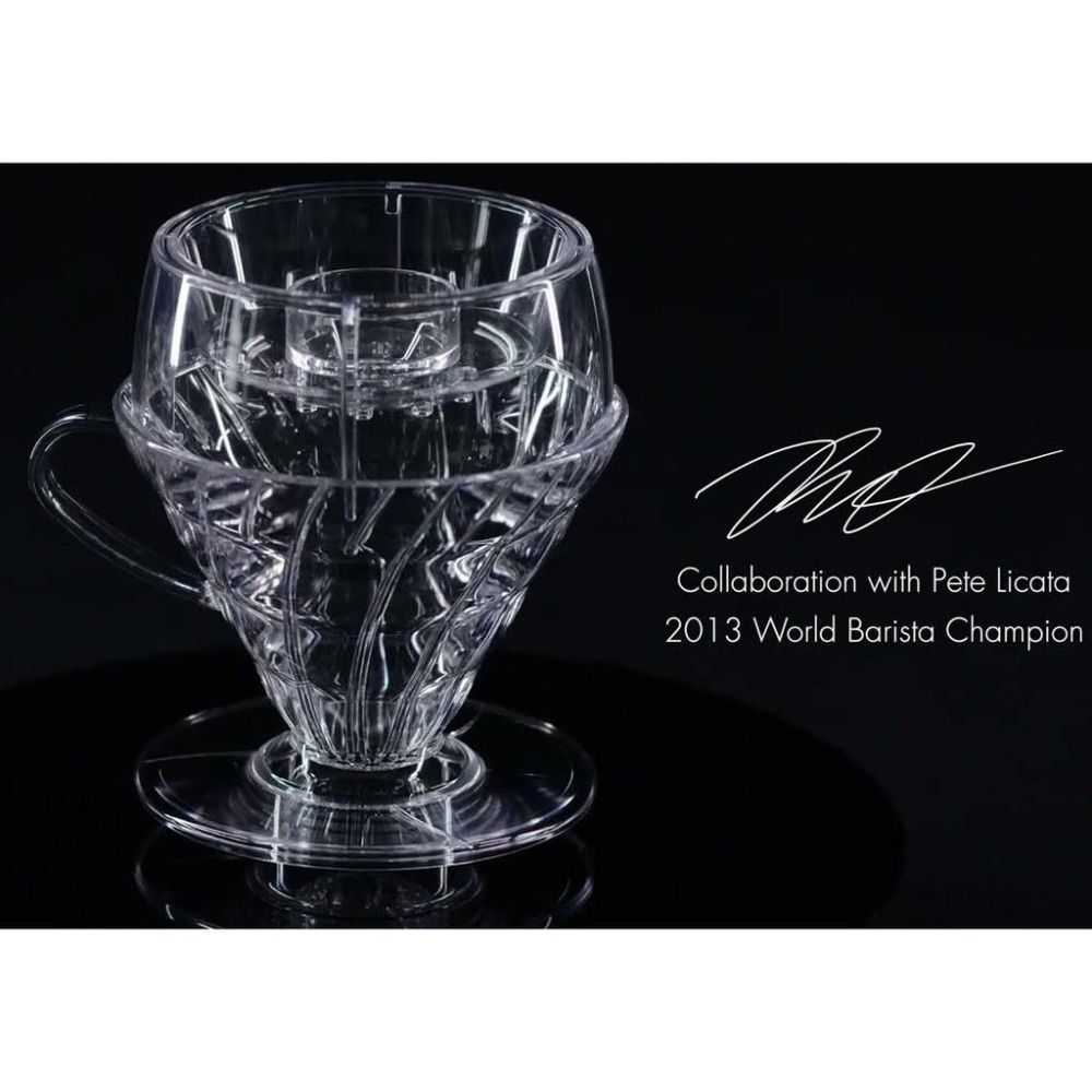 【沐湛咖啡】HARIO 冠軍聯名 手沖輔助器套組 02樹脂濾杯/PDA-1524-T/Drip AssistSet-細節圖4