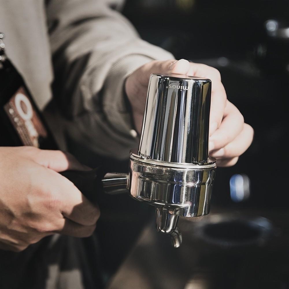 【沐湛咖啡】Minos 磨豆機接粉杯 EK磨豆機、義式58mm/54mm把手 專用 接粉杯 不銹鋼粉杯-細節圖3