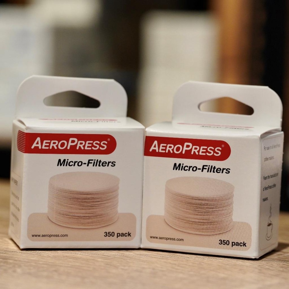 【沐湛咖啡】AeroPress 愛樂壓 金屬濾網 標準/極細/濾紙補充包/350張入-細節圖4