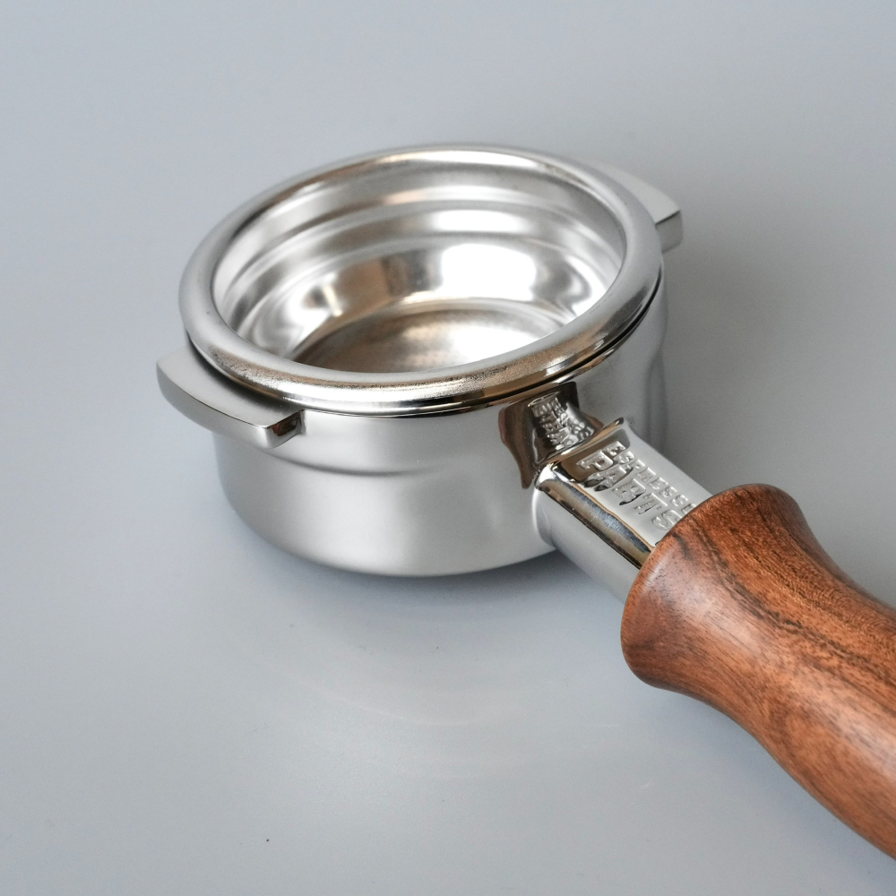 【沐湛咖啡】58MM 無底手把 ESPRESSO PARTS 質感實木柄 無底把手 半自動咖啡機/營業通用規格-細節圖3