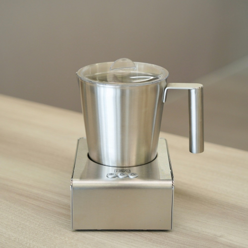 【沐湛咖啡】免運 Junior 喬尼亞 電動奶泡機 不鏽鋼杯款 250cc 牛奶發泡器 冷/熱電動奶泡器 分離式/好清洗