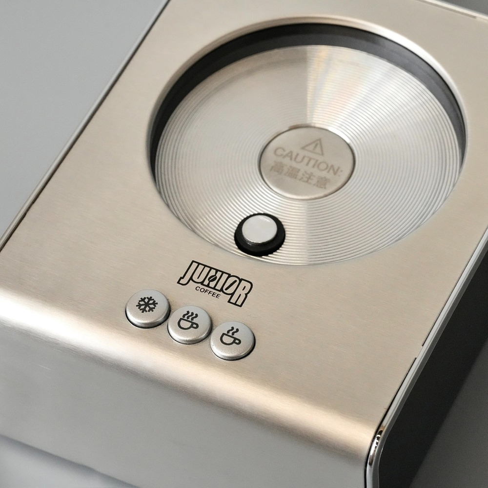 【沐湛咖啡】Junior 喬尼亞 電動奶泡機 不鏽鋼杯款 250cc 牛奶發泡器 冷/熱電動奶泡器 分離式/好清洗-細節圖4