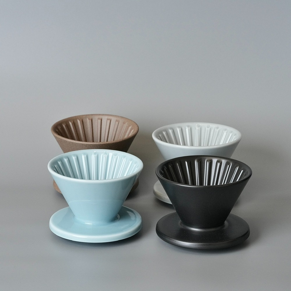 【沐湛咖啡】CAFEDEKONA Hasami 波佐見燒 陶瓷 錐形濾杯 1-2人 時光濾杯-細節圖9