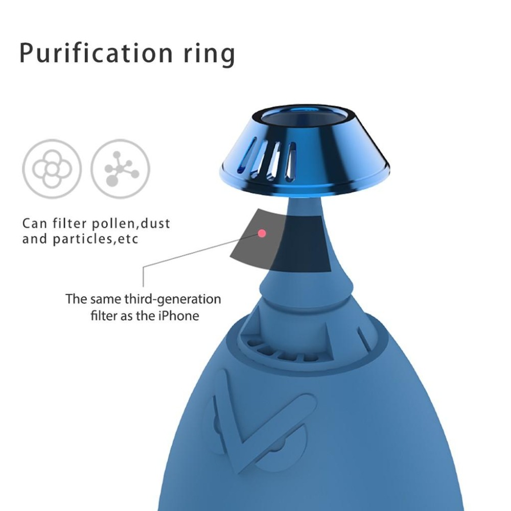 【沐湛咖啡】現貨 德國紅點設計 小搗蛋吹球 專業磨豆機吹球 相機吹球 黑/橘/藍-細節圖5