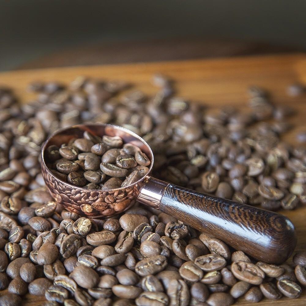 【沐湛咖啡】Minos 雞翅木 咖啡豆匙 豆勺 玫瑰金/金色/黑色 一匙15克 COFFEE SCOOP-細節圖2