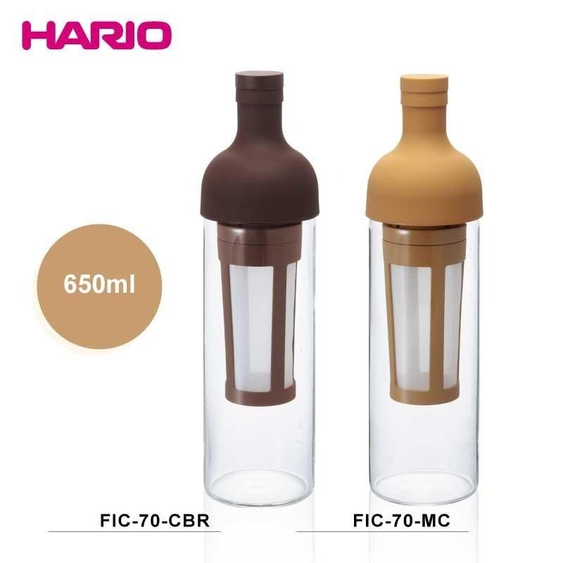 【沐湛咖啡】HARIO 酒瓶冷泡咖啡壺650ml /FIC-70-PGR/FIC-70-B 冷泡冰釀壺/冷萃壺-細節圖2