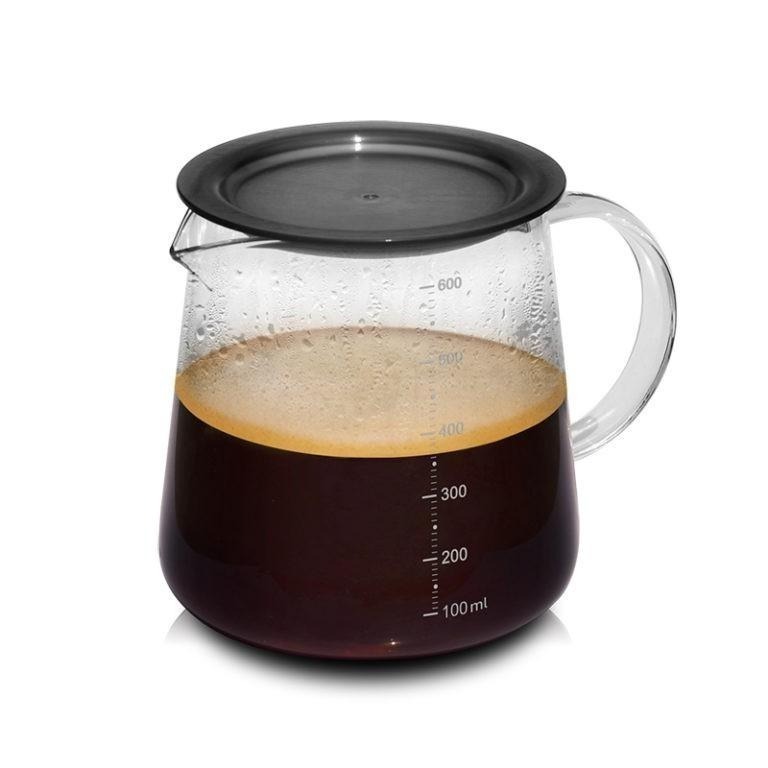 【沐湛咖啡】Driver Moka 耐熱玻璃壺 400ml/600ml 刻度玻璃壺 咖啡壺 泡茶壺 刻度量杯-細節圖2