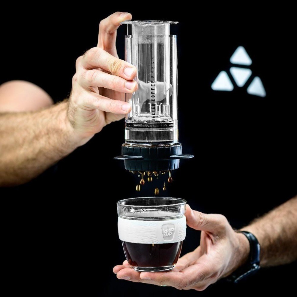 【沐湛咖啡】Delter Coffee Press 贈濾網 黑/灰色/透明色/咖啡過濾器/D特壓/澳洲DCP-細節圖2