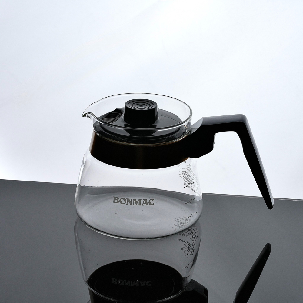 【沐湛咖啡】BONMAC CS-3 耐熱玻璃咖啡壺-500cc/0.5L (3杯用)日本製/手沖玻璃壺 花茶壺-細節圖2