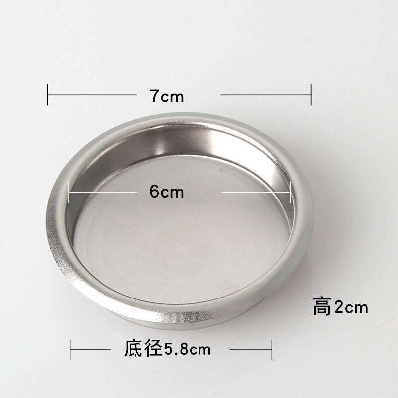 【沐湛咖啡】義式咖啡機清洗專用杯 逆洗粉杯 無孔粉杯 58mm 可搭配 (URNEX CAFIZA咖啡機清潔粉)-細節圖2