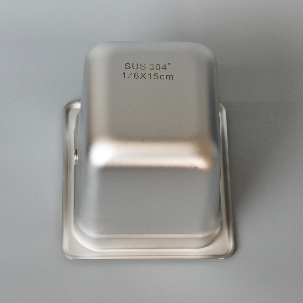 【沐湛咖啡】厚重不銹鋼敲渣桶 咖啡渣桶 營業用 咖啡敲渣筒 15公分深 高款 現貨供應-細節圖2