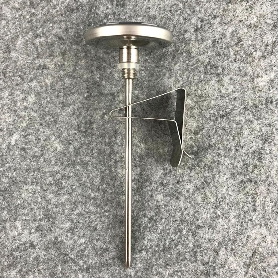 【沐湛咖啡】MZ全防水溫度計 大表面耐高溫 不銹鋼製造 螺牙固定 夾式溫度計-細節圖4