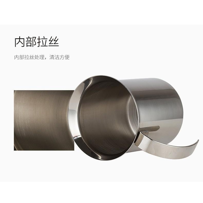 【沐湛咖啡】雙層不鏽鋼濾網 奶泡器 200CC可發泡至400CC 現貨-細節圖4