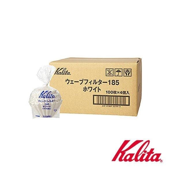 【沐湛咖啡】Kalita 酸素漂白濾紙 155/185蛋糕濾杯專用100入/波浪濾紙/蛋糕濾紙 1-2人/2-4人-細節圖4