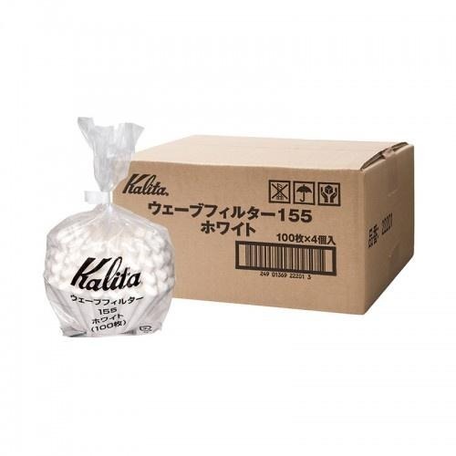 【沐湛咖啡】Kalita 酸素漂白濾紙 155/185蛋糕濾杯專用100入/波浪濾紙/蛋糕濾紙 1-2人/2-4人-細節圖5
