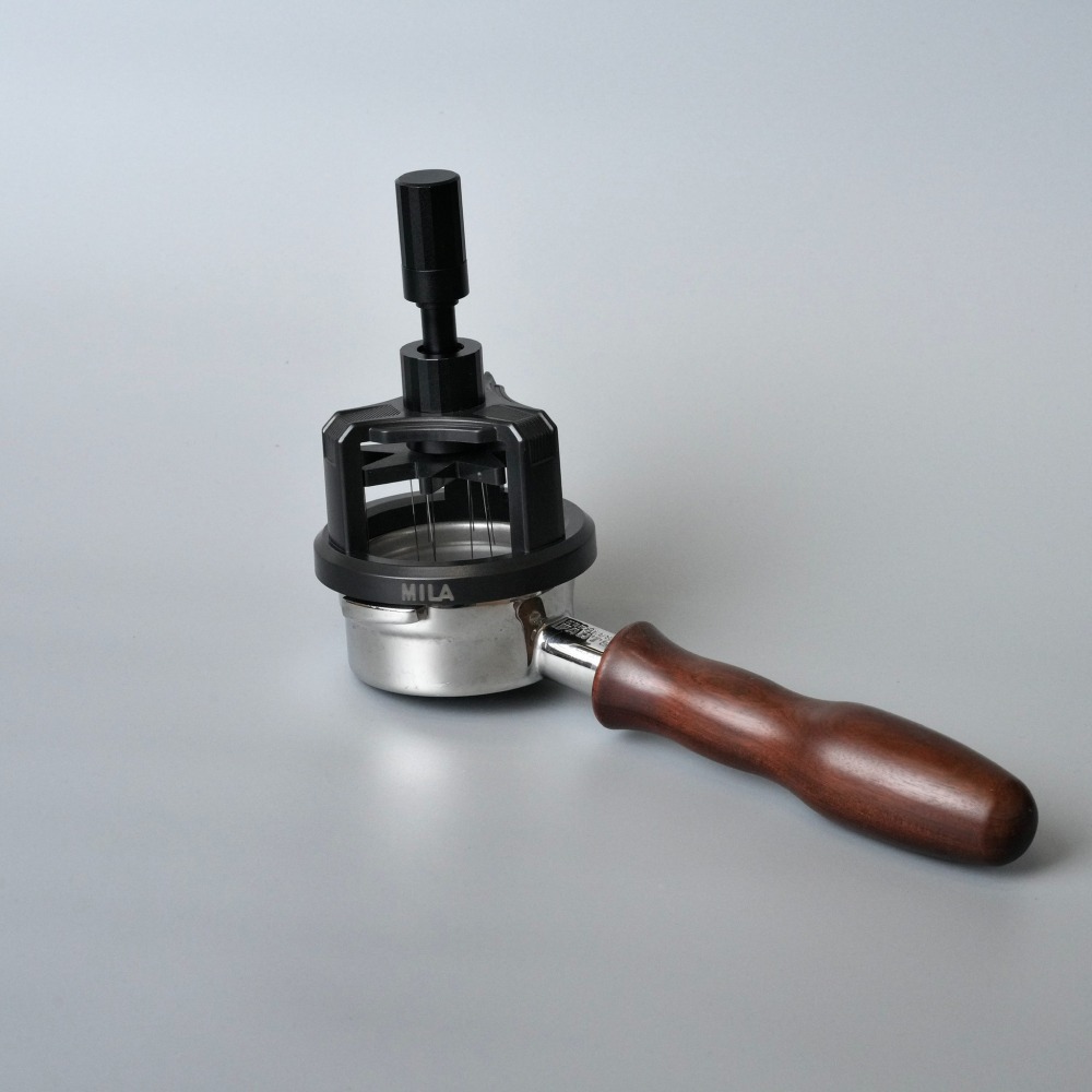 【沐湛咖啡】WDT TOOL 磁吸旋轉式佈粉針 均勻粉層密度/提升穩定萃取/義式佈粉工具-細節圖2