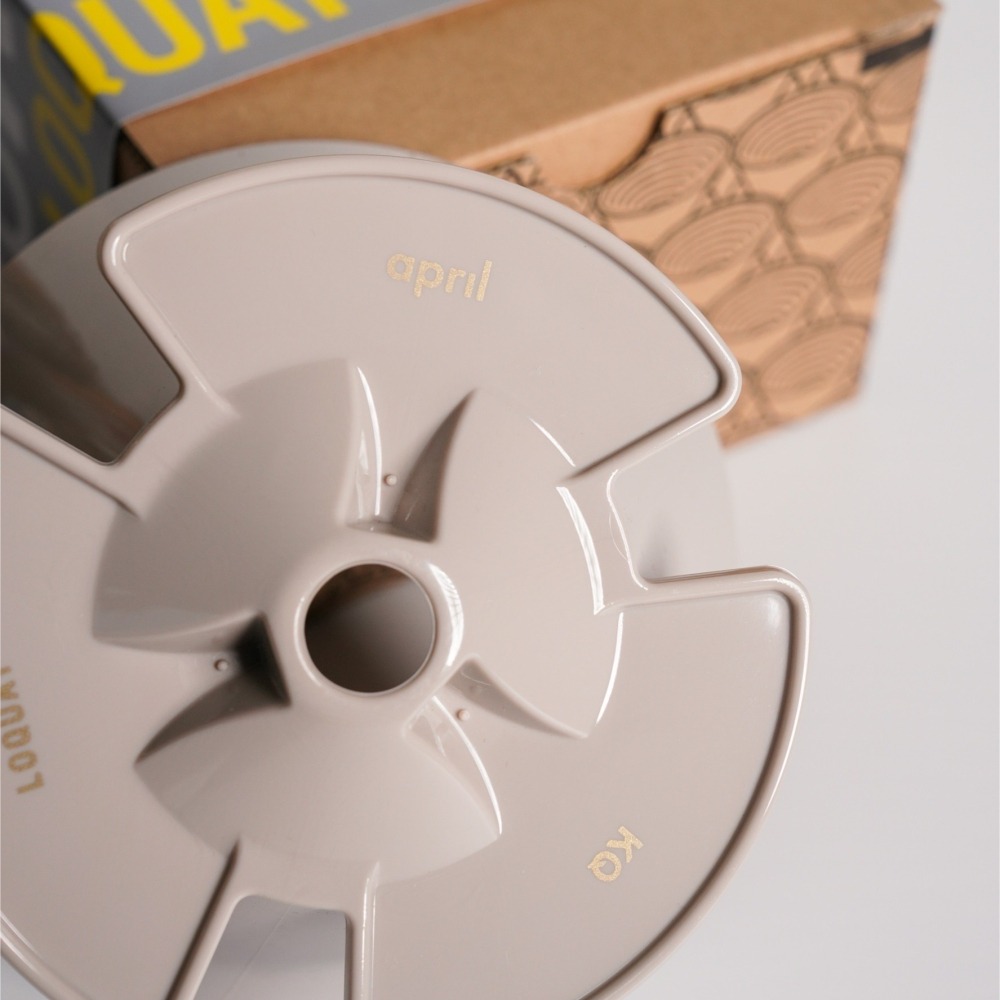 【沐湛咖啡】丹麥 April蛋糕濾杯/April X Kumquat聯名限量色 2.0版PC濾杯-細節圖2