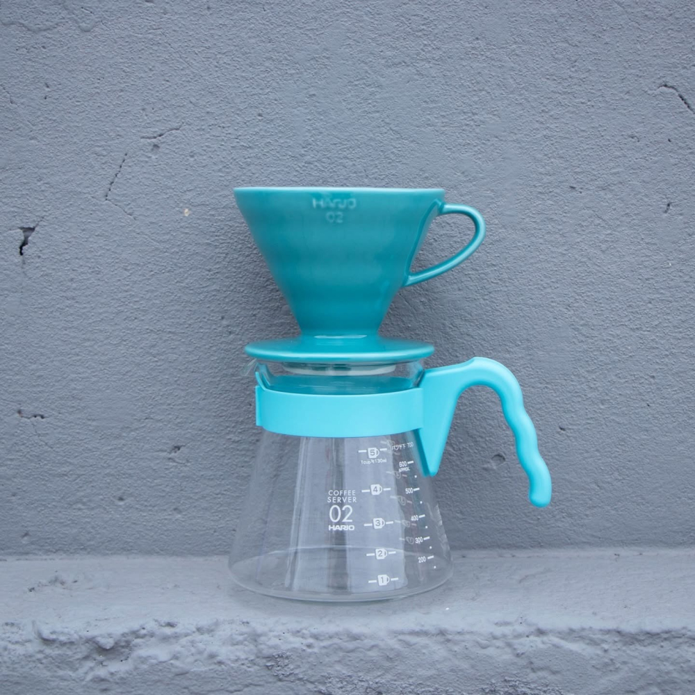 【沐湛咖啡】HARIO V60磁石02濾杯咖啡壺組/彩色手沖套組 XVDD-02-EX-細節圖2