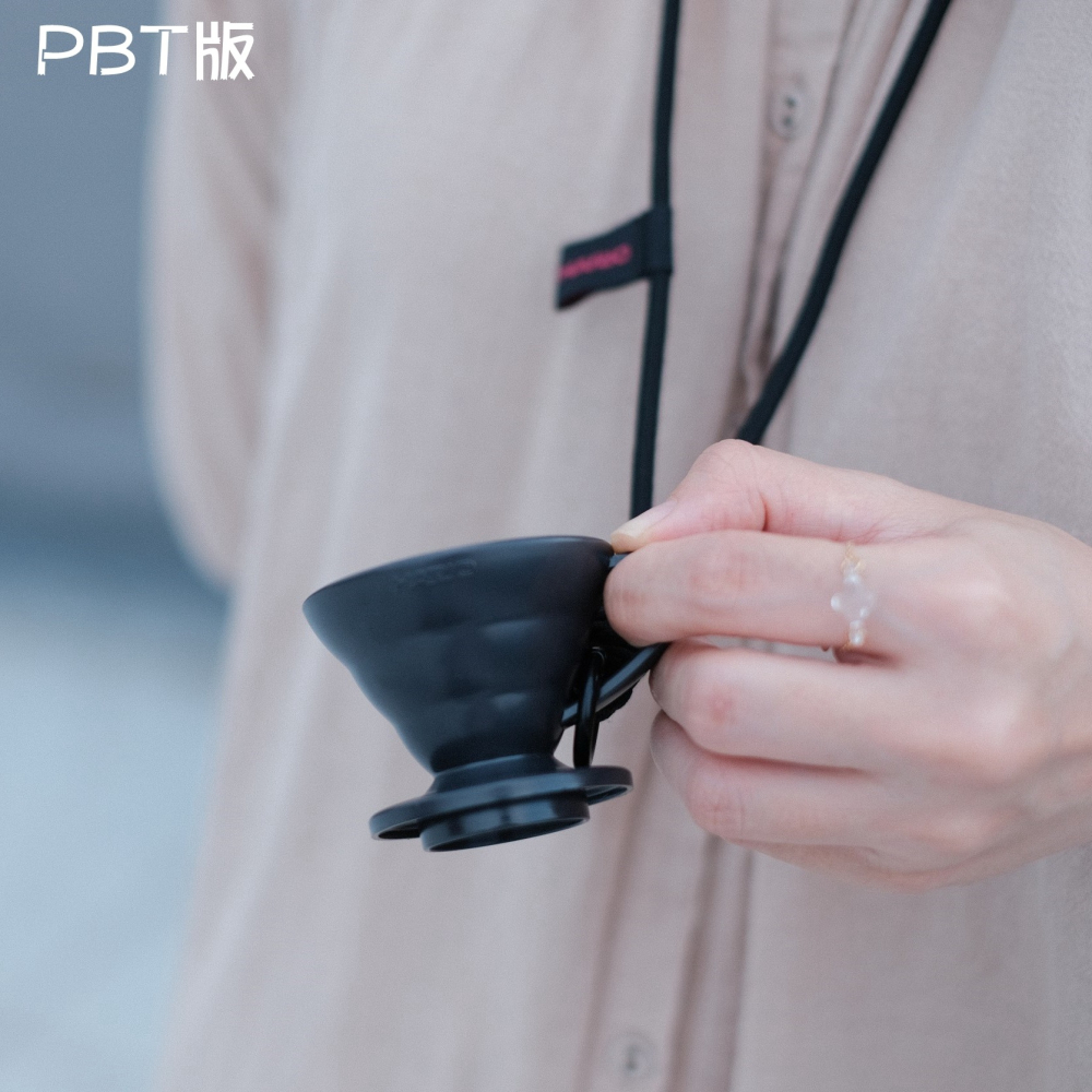 【沐湛咖啡】HARIO  V60迷你品飲杯 PBT版/迷你磁石杯/陶瓷試飲杯/樹脂(黑/白)-細節圖3