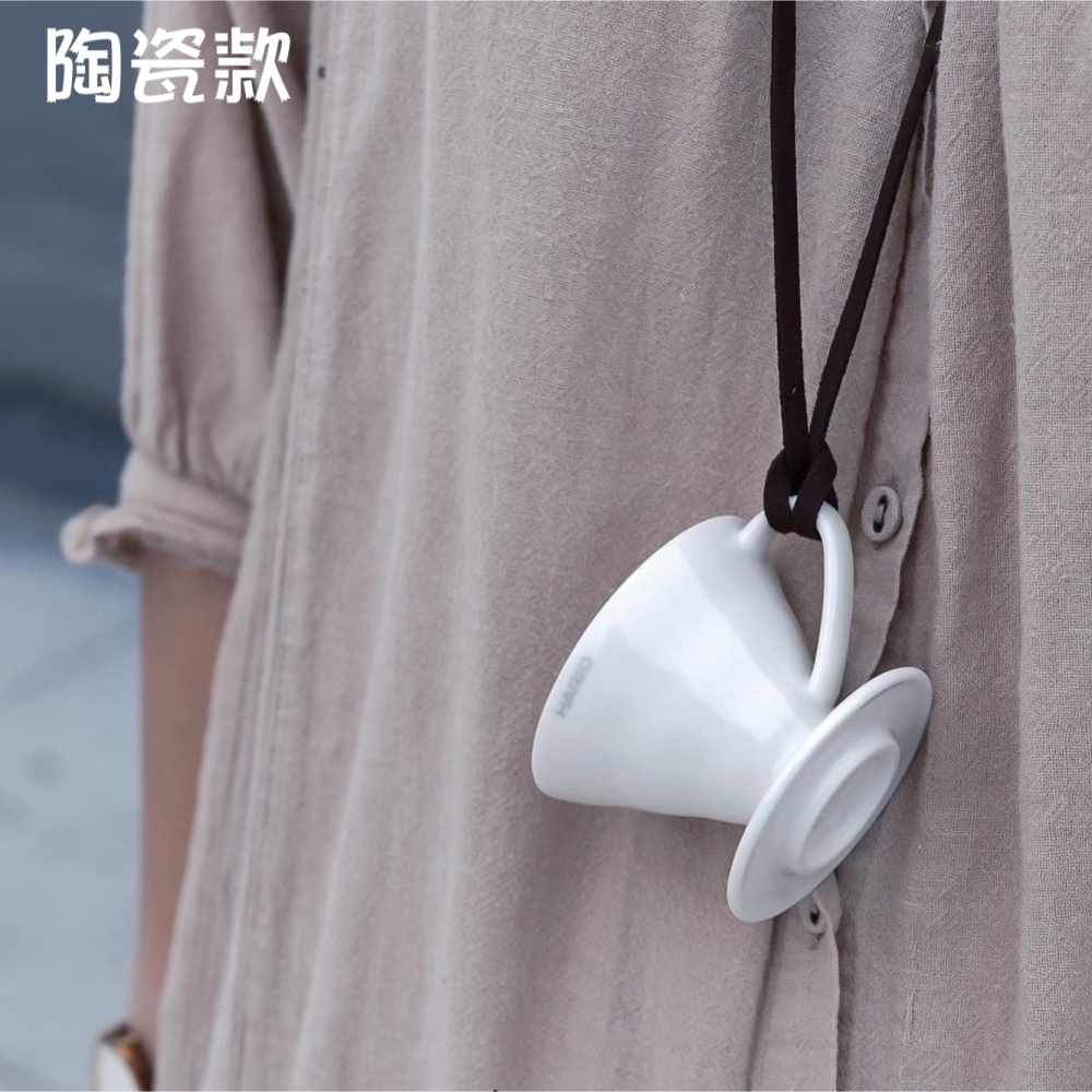 【沐湛咖啡】HARIO  V60迷你品飲杯 PBT版/迷你磁石杯/陶瓷試飲杯/樹脂(黑/白)-細節圖4